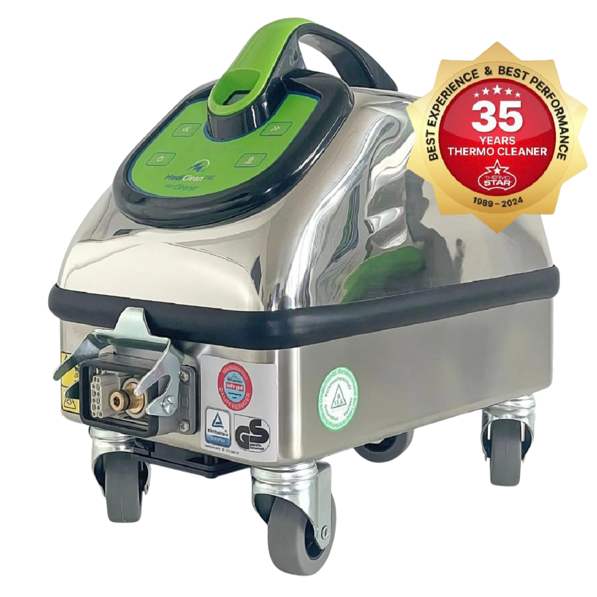 Medicleaner 9 bar Profimodell mit grünem Griff